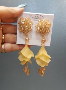 Flower Drop Earrings